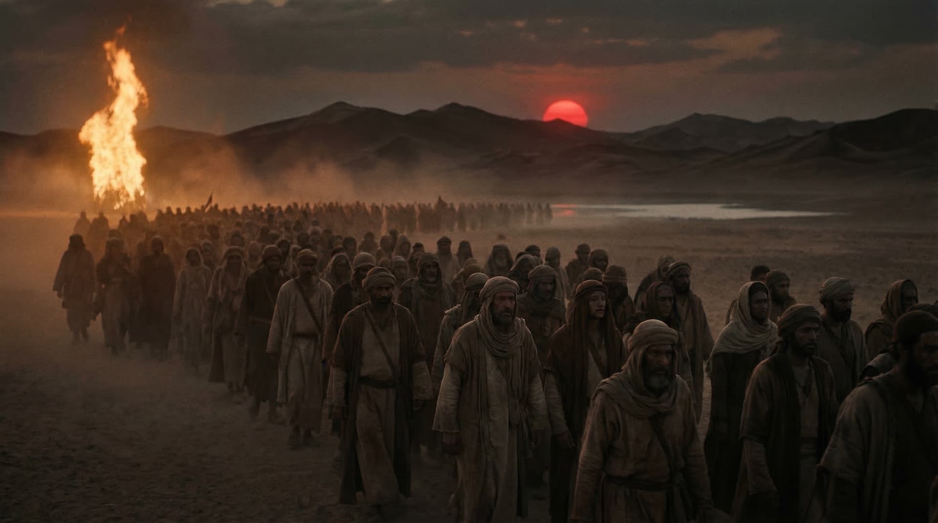 Cinematic Passover scene