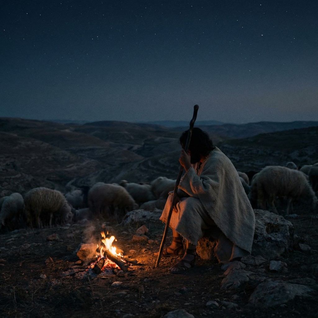 The Shepherds and Angels — Bible audio story cover art