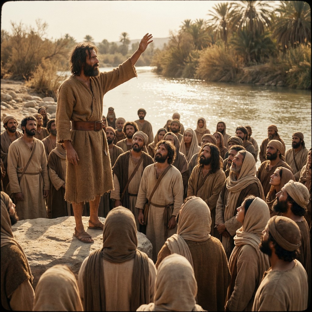 The Baptism of Jesus — Bible audio story cover art