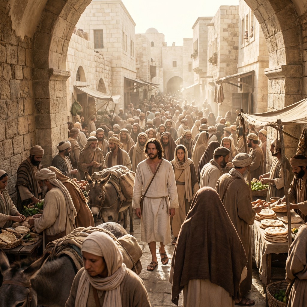 Jesus Cleanses the Temple — Bible audio story cover art