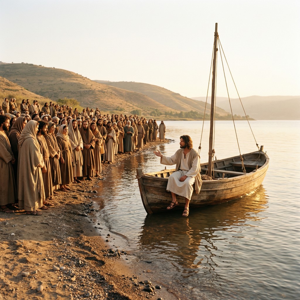 Calming the Storm — Bible audio story cover art
