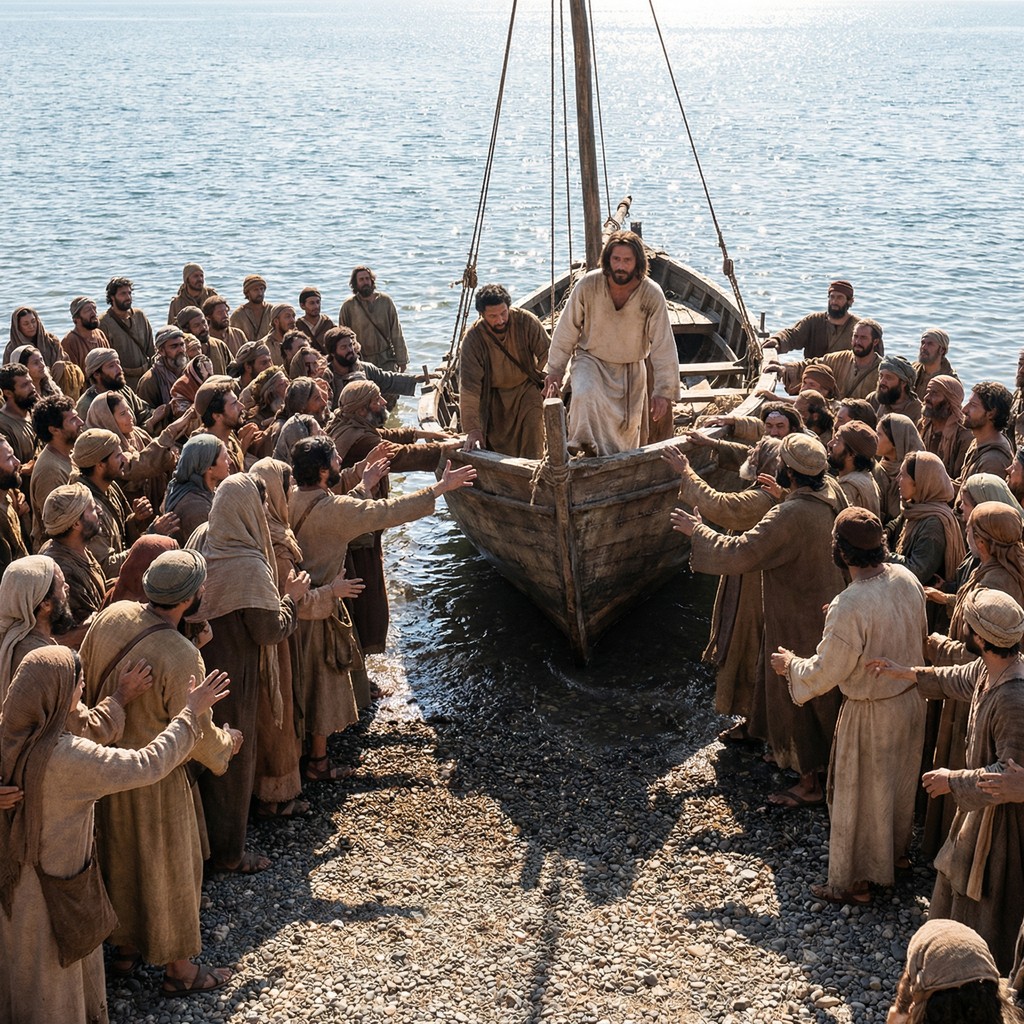 Jairus's Daughter — Bible audio story cover art