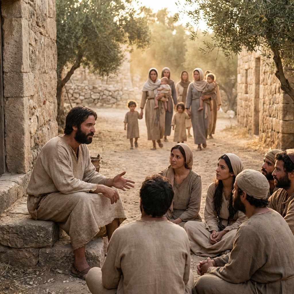 Jesus and the Children — Bible audio story cover art